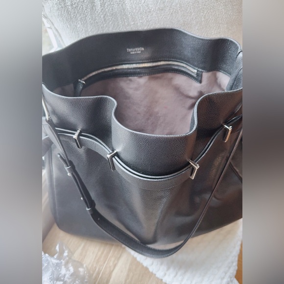 TIFFANY & Co. Blair Black Leather Tote Bag - Picture 5 of 16